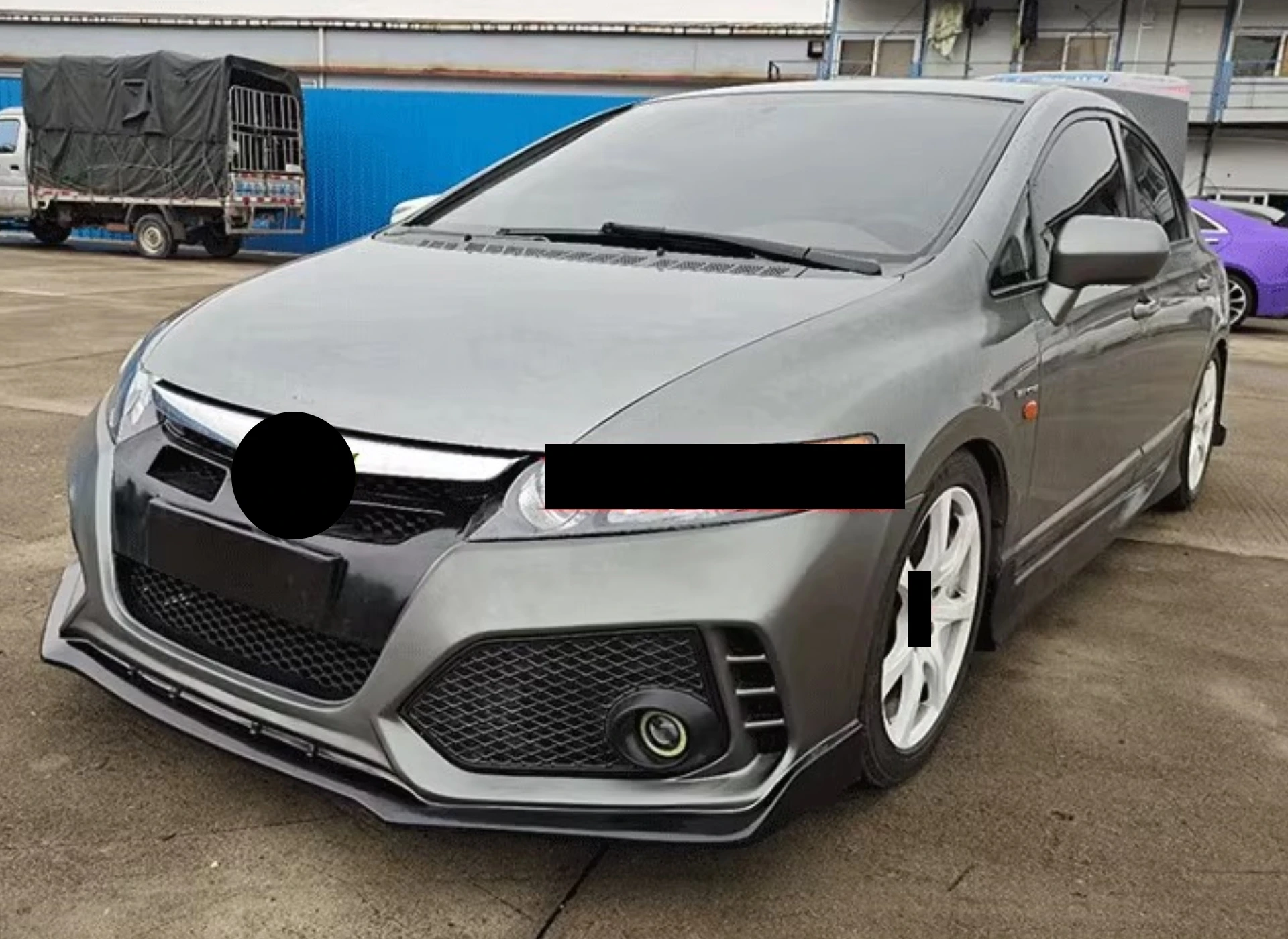Faldones laterales sin pintar – Honda Civic VIII 2005-2009 - imagen 5
