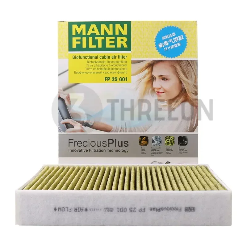 MANN-FILTER 64119237554 Filtro de habitáculo BMW Serie 1-4 F20-F32 - imagen 3