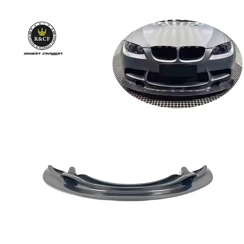 Splitter delantero GT4 de fibra de carbono para BMW E92/E93 M3