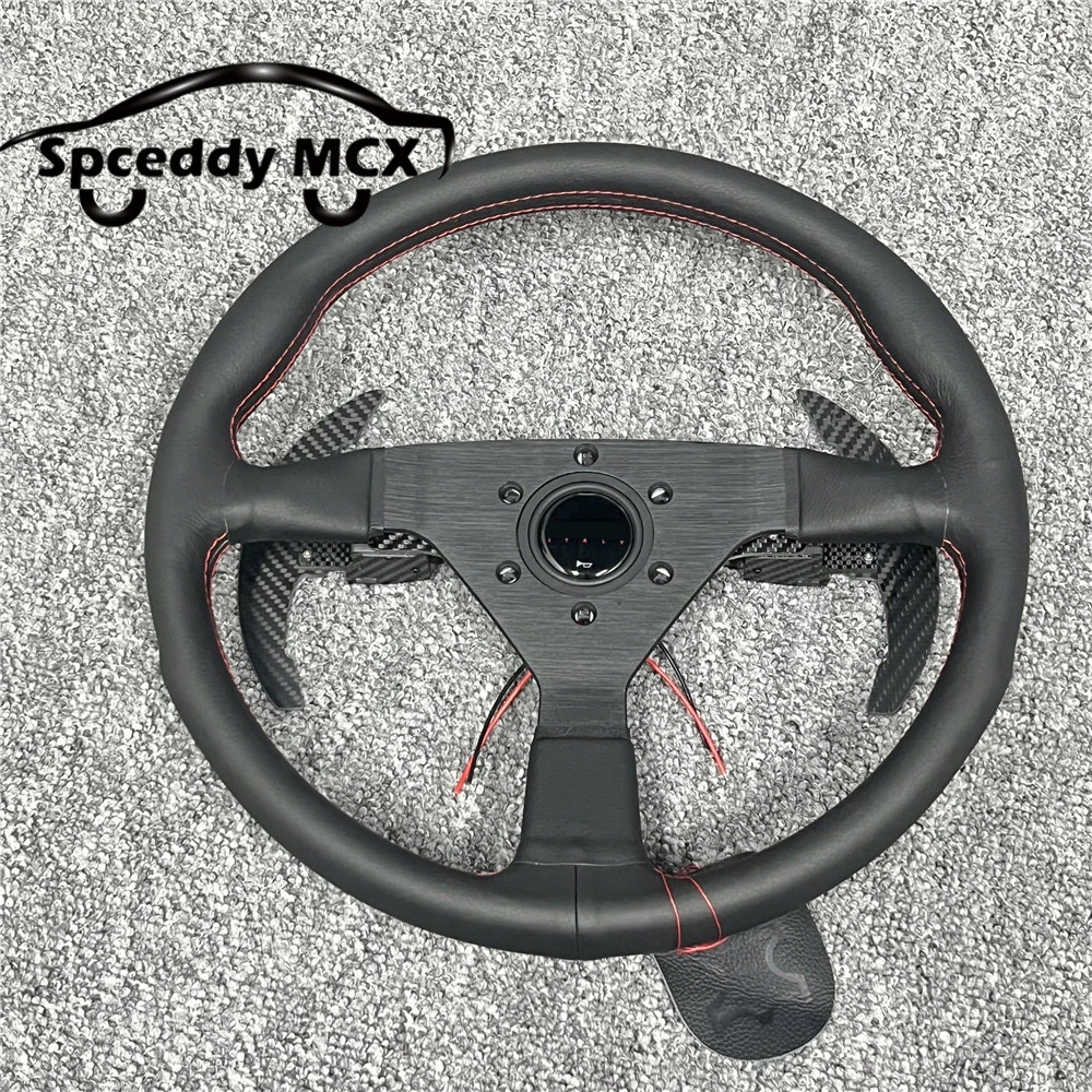 Paletas de cambio fibra de carbono para volante Honda/Toyota/BMW - imagen 2