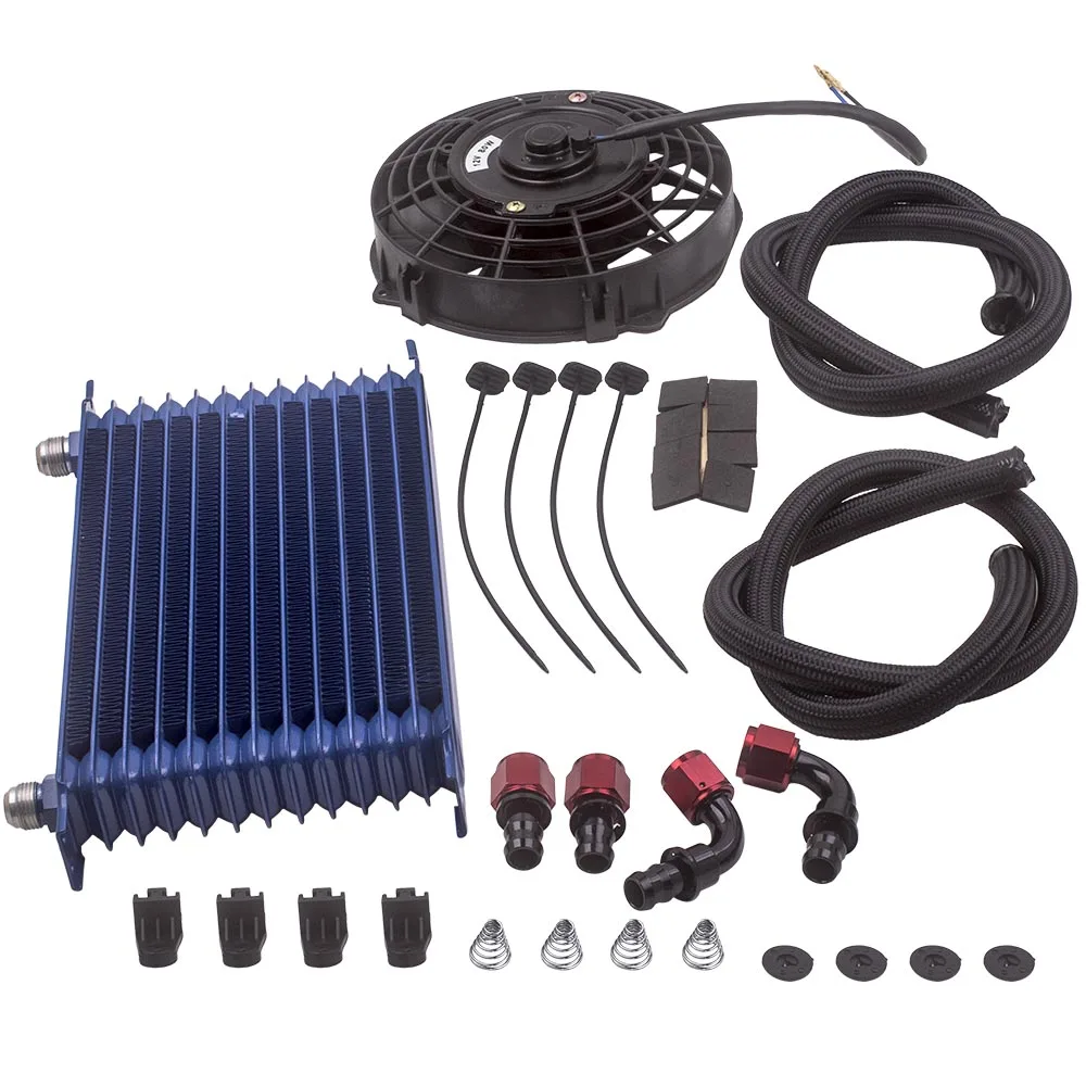 Kit enfriador aceite Trust AN10 13 filas con ventilador 7" - imagen 2