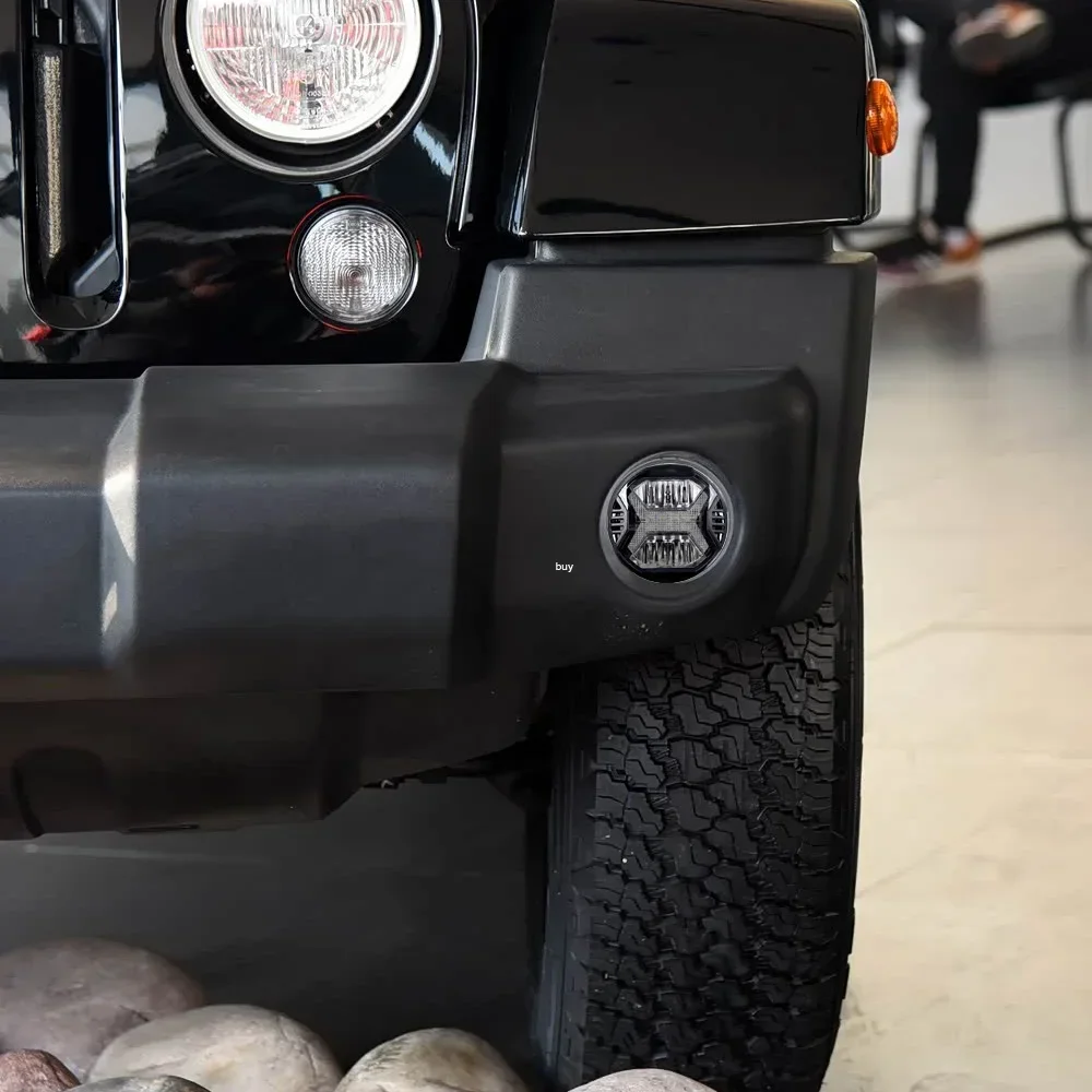 Kit faros antiniebla LED Jeep Wrangler 2007-2017 - imagen 5