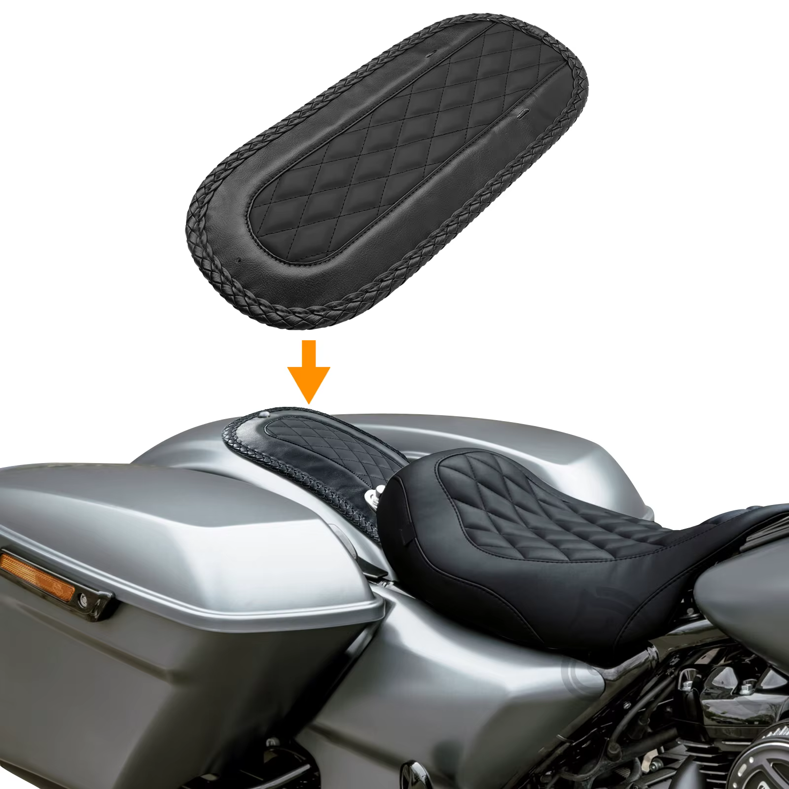 Babero de guardabarros trasero Harley-Davidson Touring 2008-2025