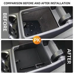 Reposabrazos central VW Touareg 2011-2018 con alfombrilla – Guantera