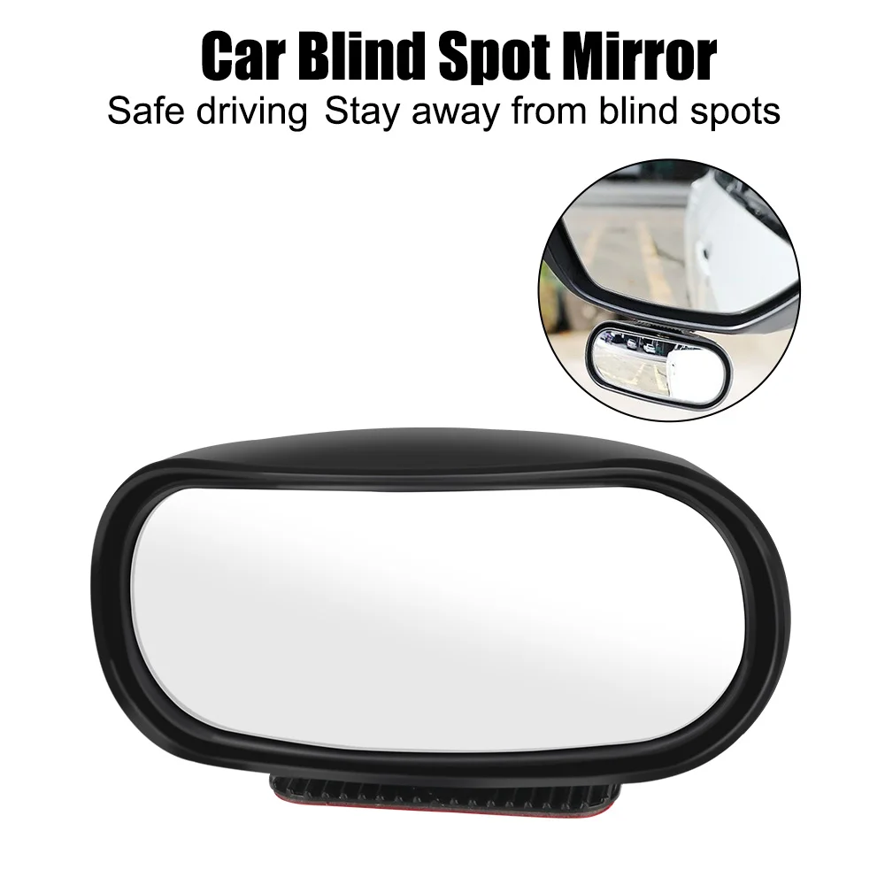 Espejo retrovisor gran angular punto ciego ajustable 360° universal - imagen 2