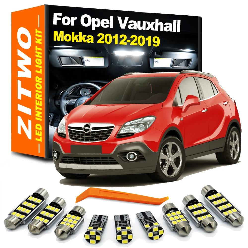 Kit bombillas LED ZITWO para Opel Mokka X 2012-2019
