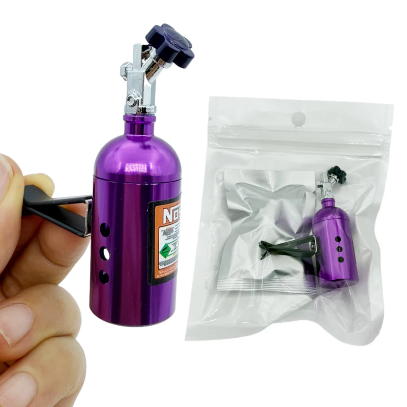 Ambientador de coche para rejilla con botella de aluminio estilo NOS - imagen 3