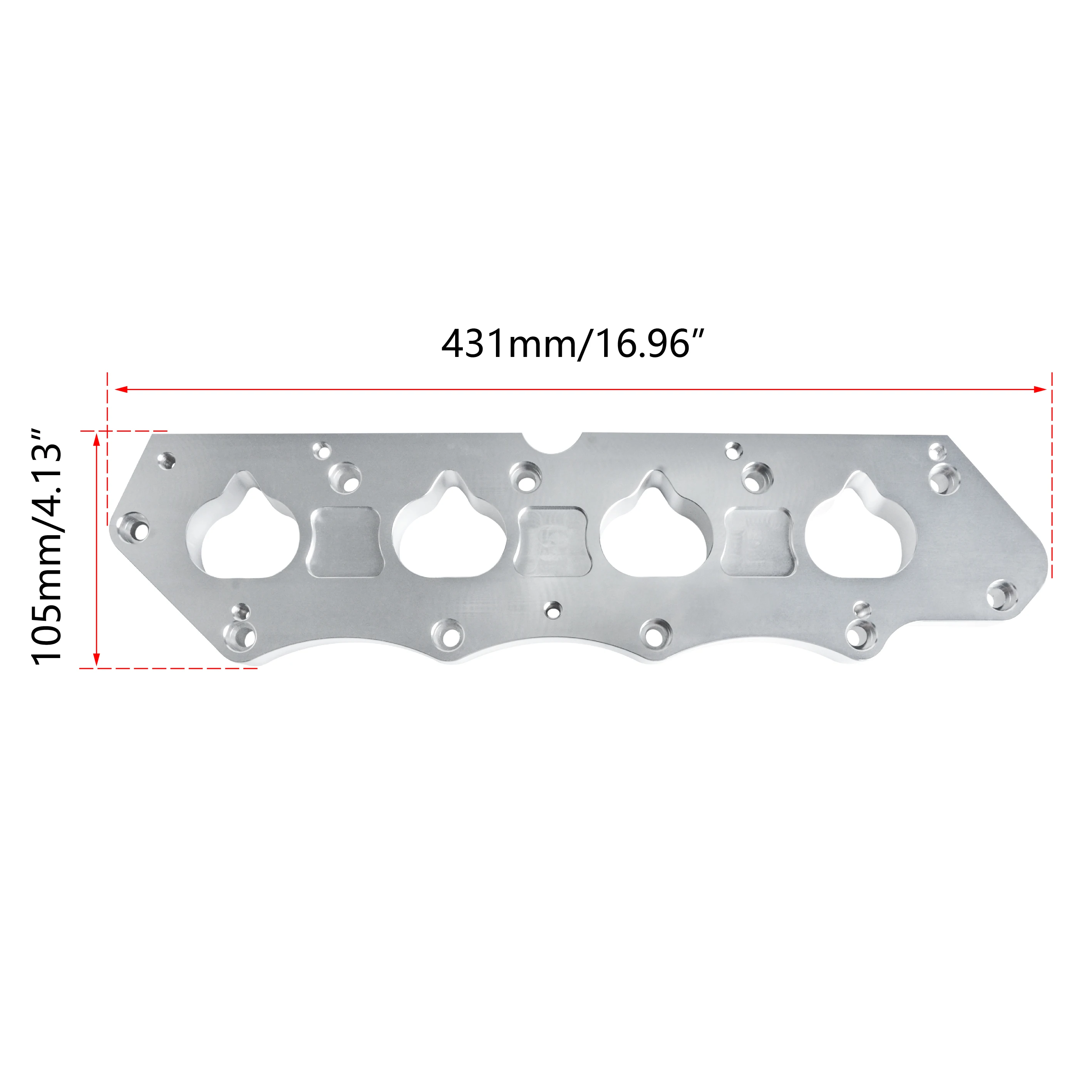 Adaptador colector admisión de H a K para Honda Acura K20 - imagen 2