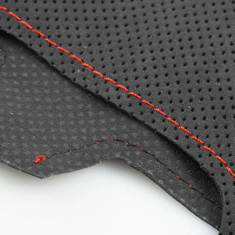 Funda volante cuero Nissan Qashqai J11/J10 con agujas e hilo
