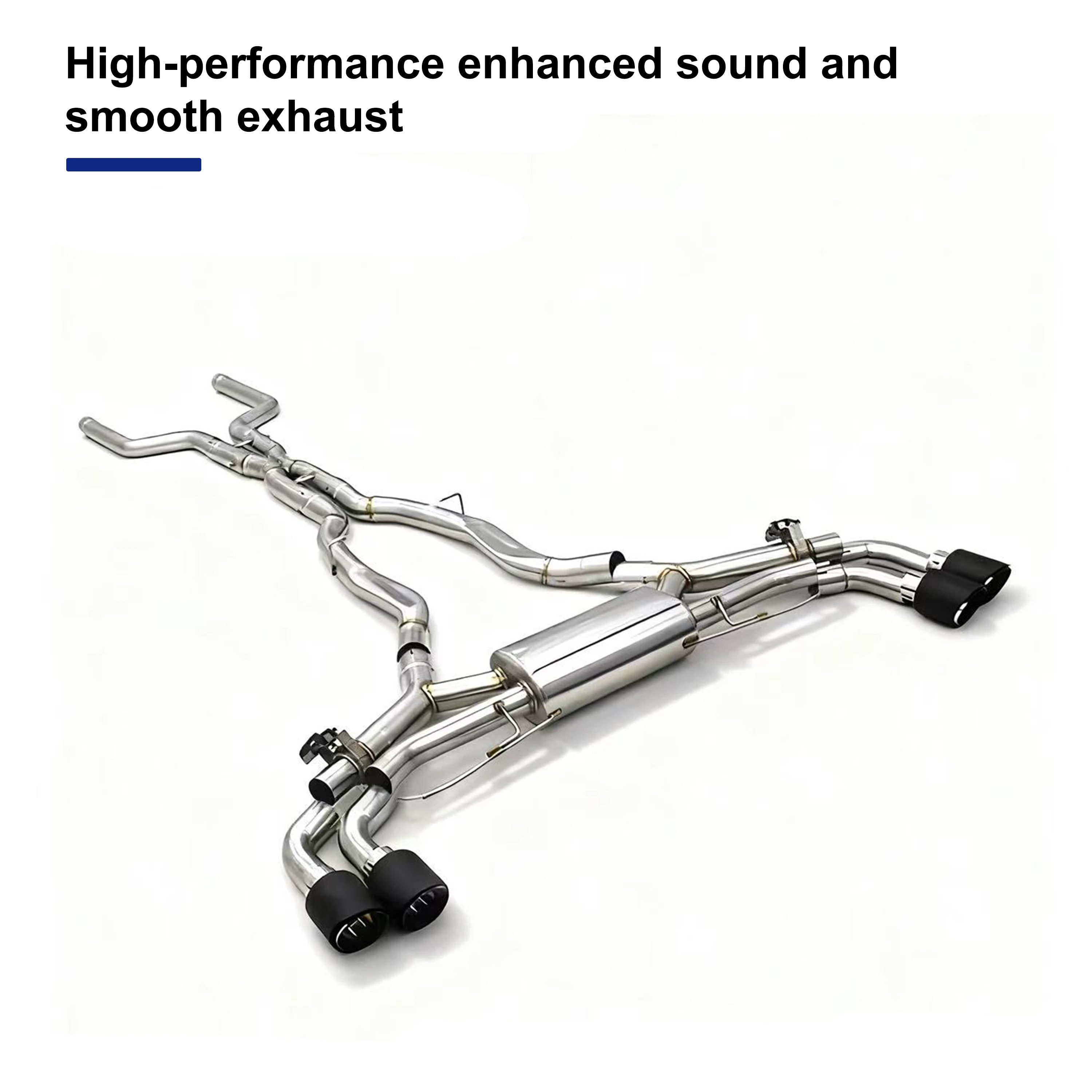 Escape Catback ACE Valvetronic SUS304 BMW M850i G14-G16 4.4T - imagen 2