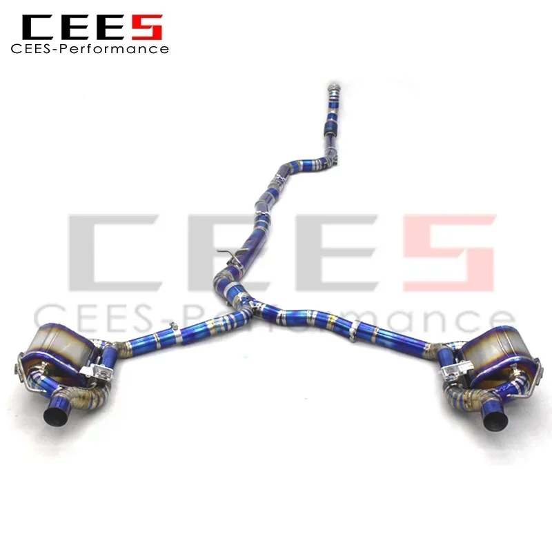 Sistema de escape catback con válvula Cees – Mercedes-Benz E53 AMG W213 3.0 T - imagen 4