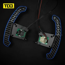 TDD paletas de cambio magnéticas fibra de carbono LED - Mustang GT