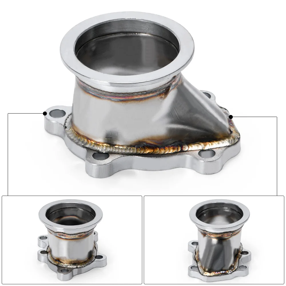 Adaptador V-Band VR4833 Inoxidable para Turbos T25/T28 GT25/GT28 - imagen 2