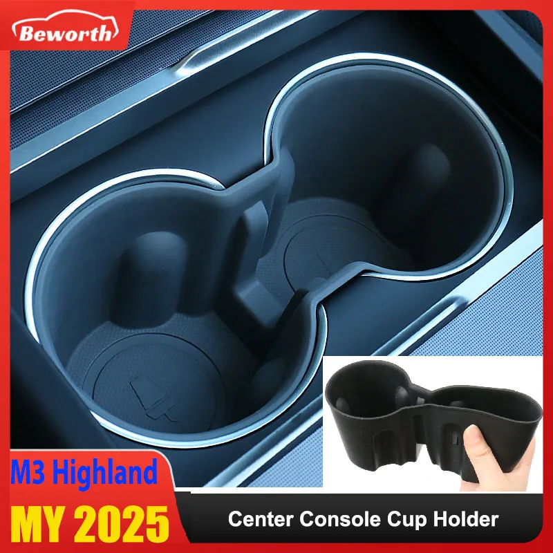 Soporte para vasos Tesla Model Y y Model 3 para consola central