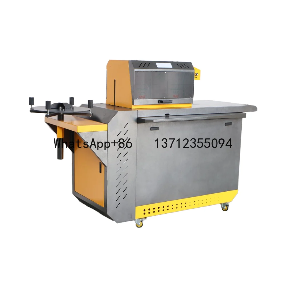 Gran oferta, dobladora automática de letras de canal de Metal, máquina de letreros de neón para aluminio, acero inoxidable, nueva condición, componente central de Motor