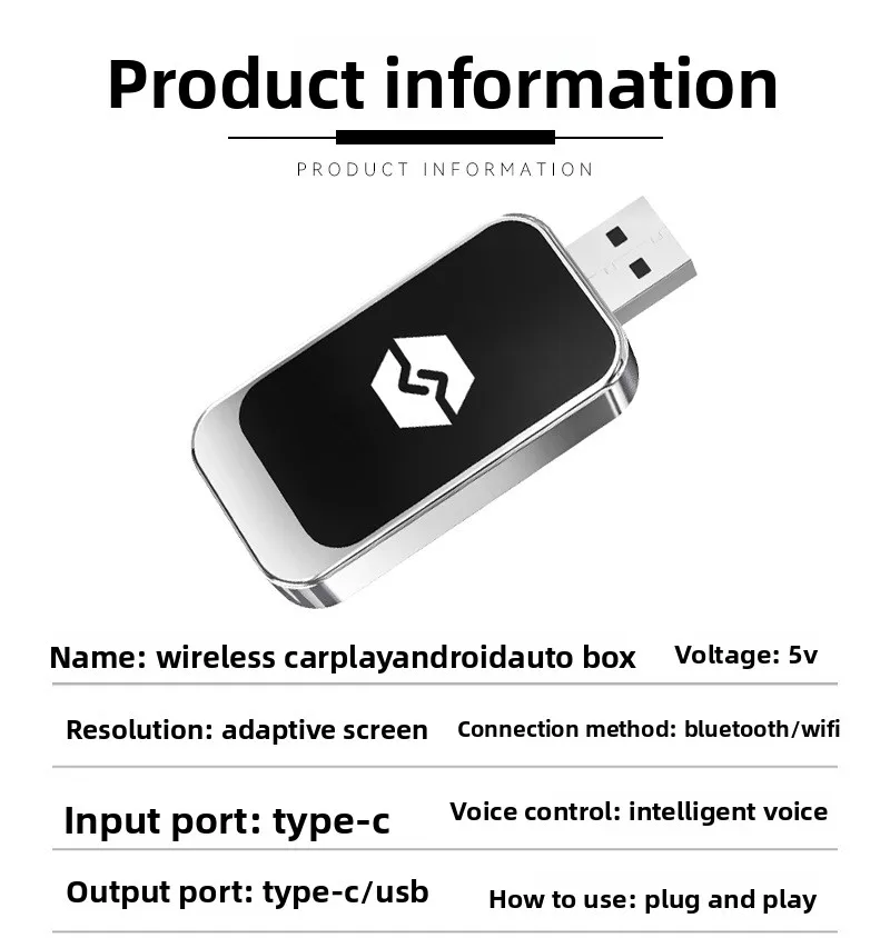 Módulo CarPlay inalámbrica