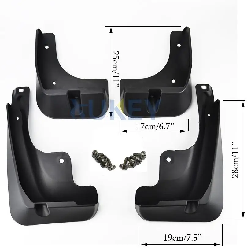Kit guardabarros delanteros y traseros Lexus ES 2019-2021 - imagen 2