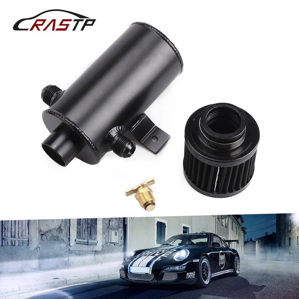RASTP Universal AN10 Tanque separador aceite motor deflector aluminio