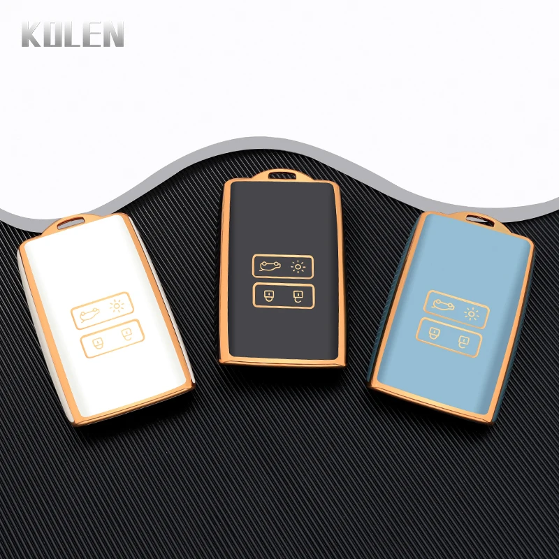 Protector funda llave inteligente Renault Clio Megane Captur TPU - imagen 3
