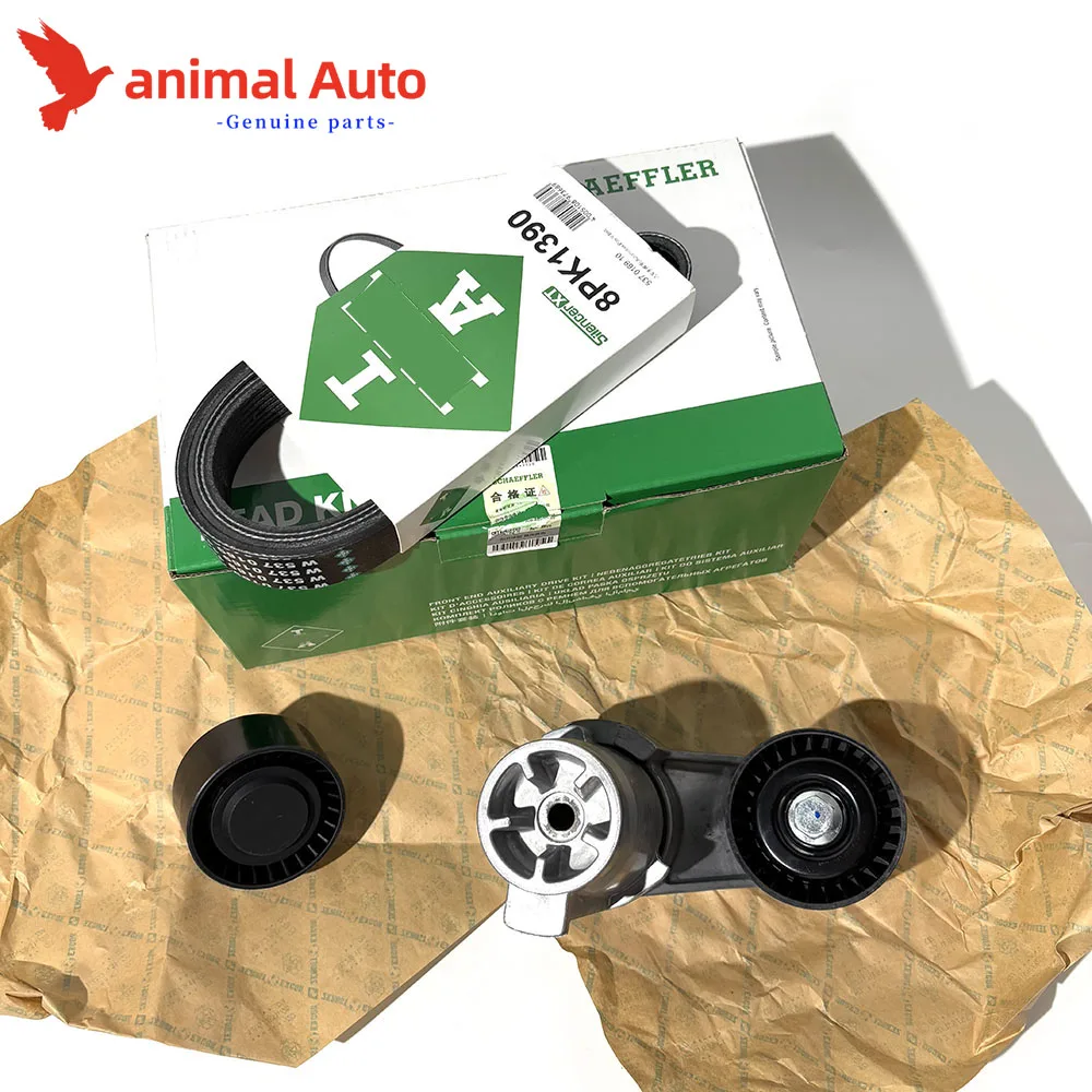 INA Tensor de correa con polea para BMW N55 335i 435i X3 X4 X5 - imagen 2