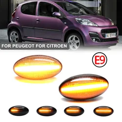 Intermitente lateral LED dinámico para Peugeot 206/307 y Citroën C1