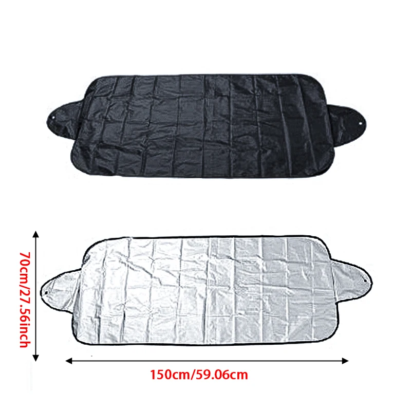 Protector de parabrisas para coche contra hielo, nieve y hojas - imagen 2