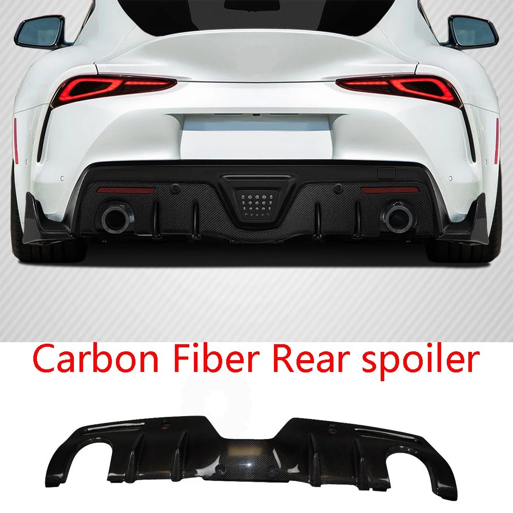 Alerón trasero de fibra de carbono para Toyota Supra 2019-2023
