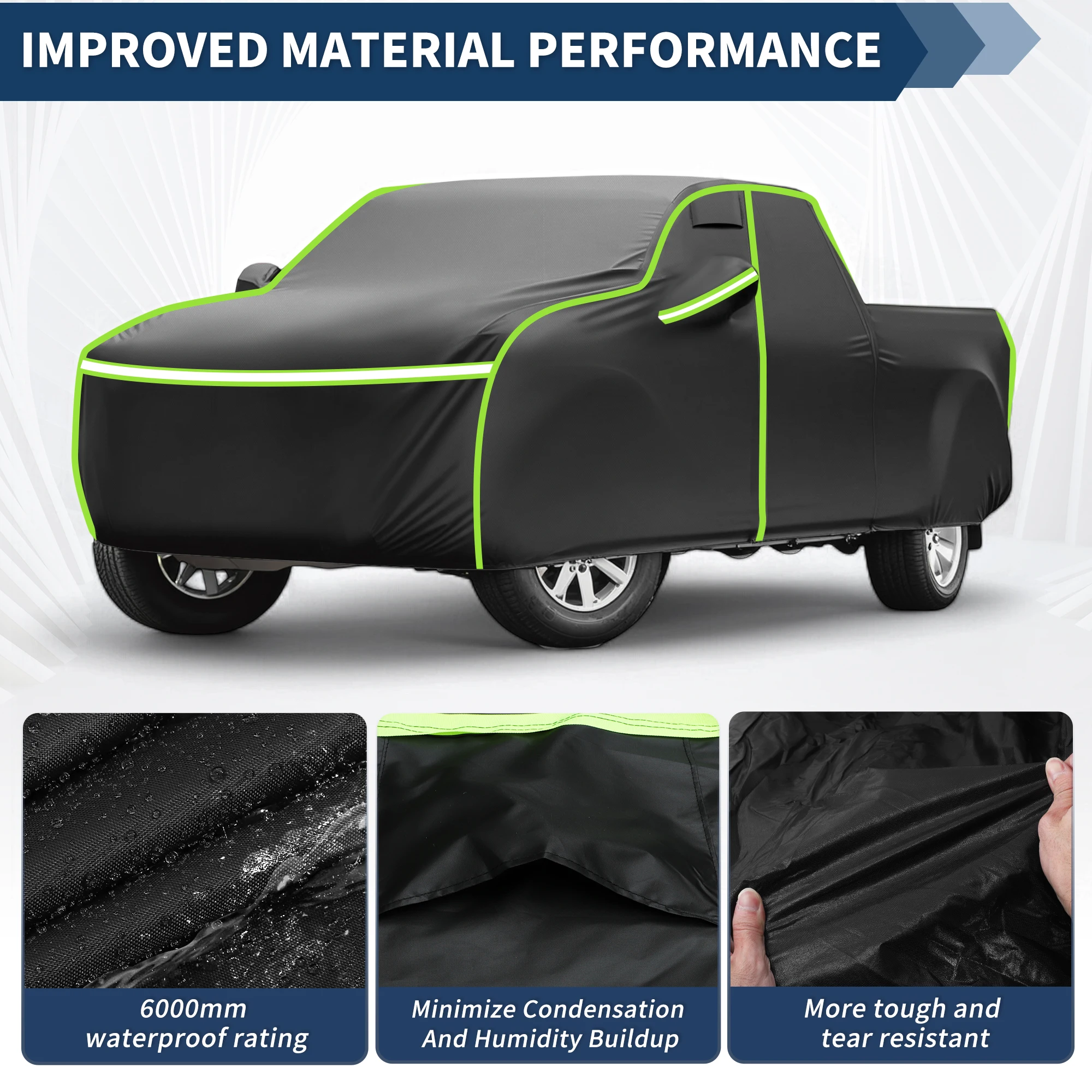 Funda impermeable Uxcell 210D Chevrolet Silverado - protección UV - imagen 4