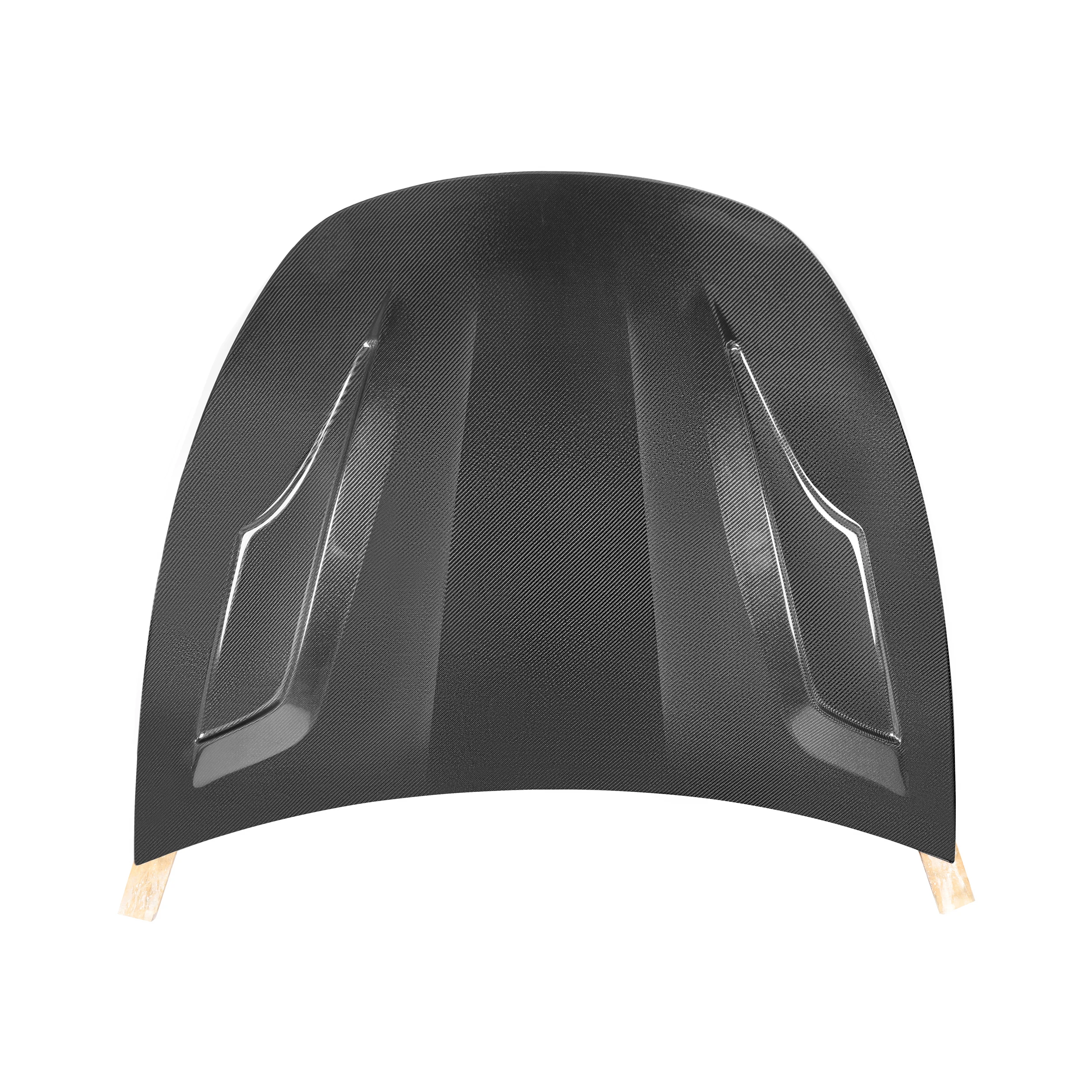 Capó de carbono para Tesla Model Y 2021 en adelante estilo racing - imagen 2