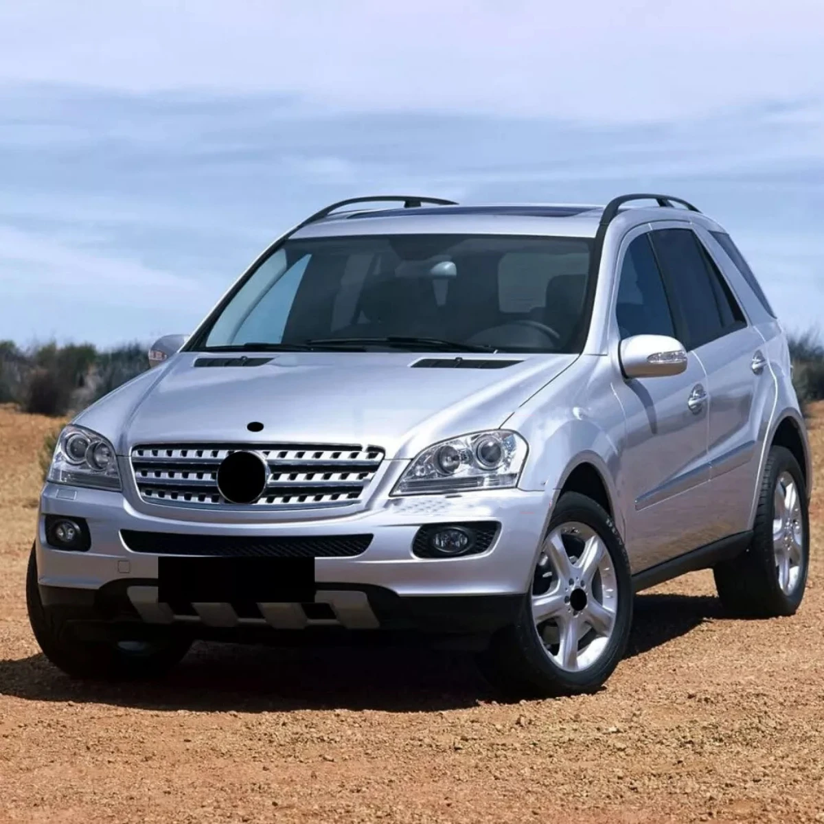 Cubierta de faro Mercedes ML Class W164 ML350 ML500 2005-2008 - imagen 5