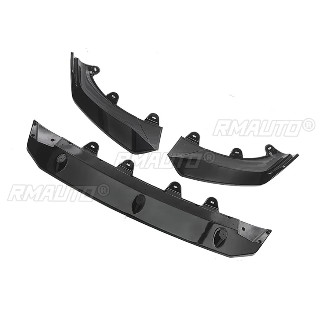 Alerón frontal BMW M Pack negro para X3 G01 X4 G02 iX3 G08 - imagen 4