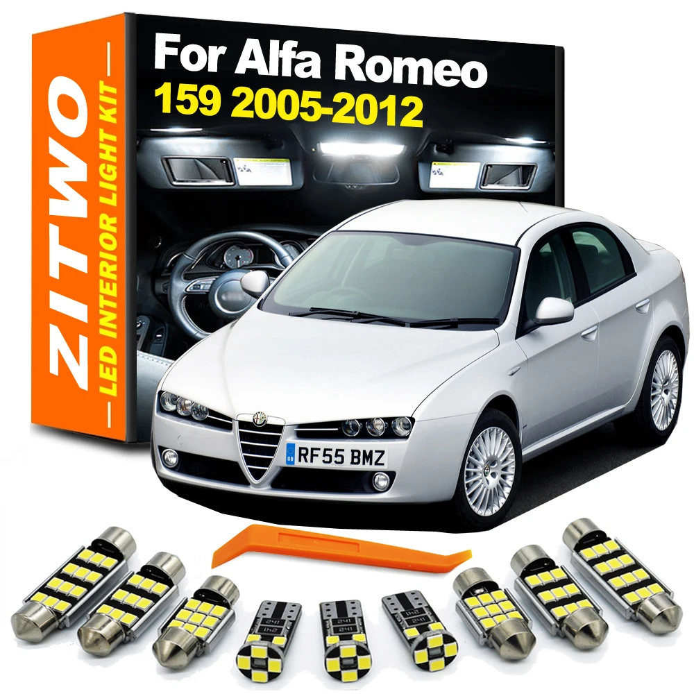 Bombillas LED interior Alfa Romeo 159 (2005-2012) kit iluminación
