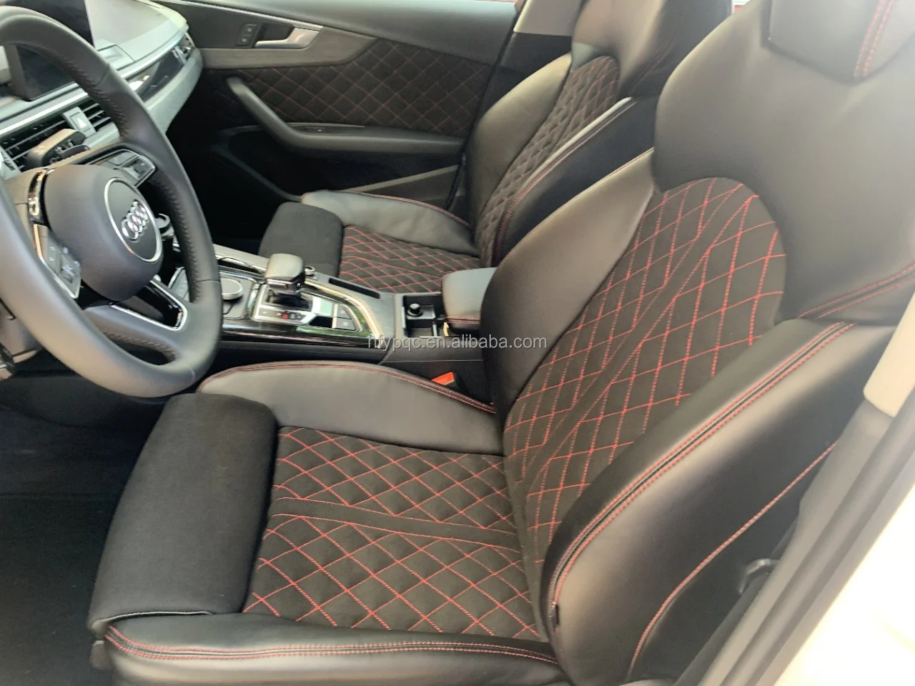 Asiento deportivo RS6 en cuero para Audi A3 A4 A5 A6 A7 Q5 Q7 Q8 - imagen 3