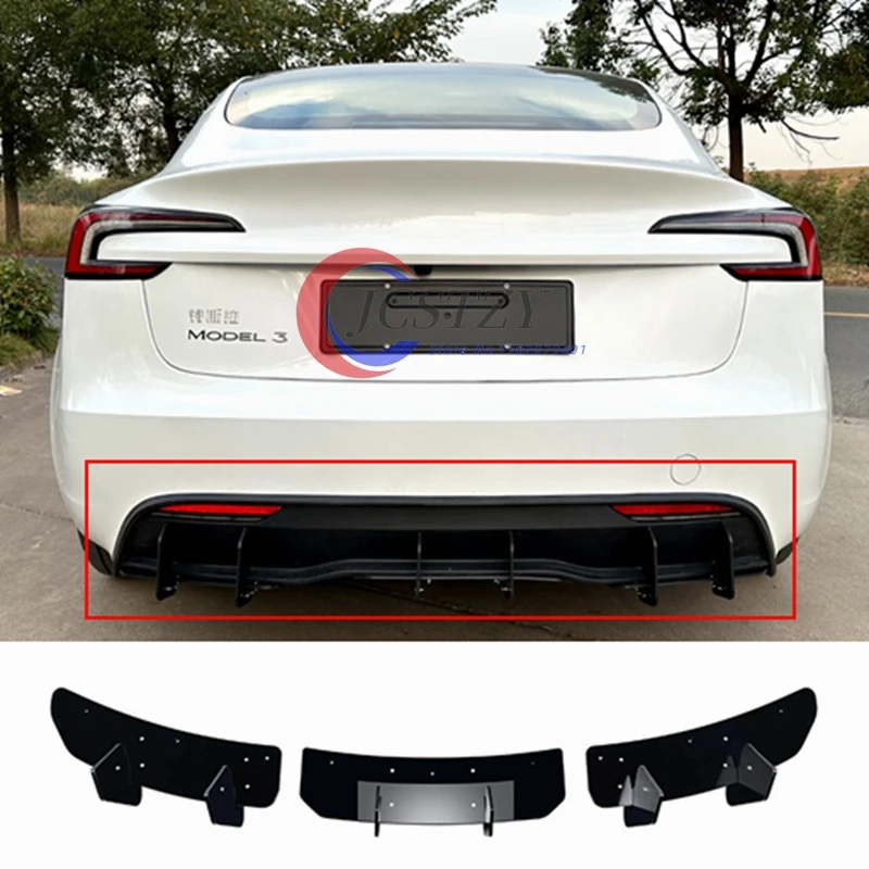 Difusor de labio de parachoques trasero