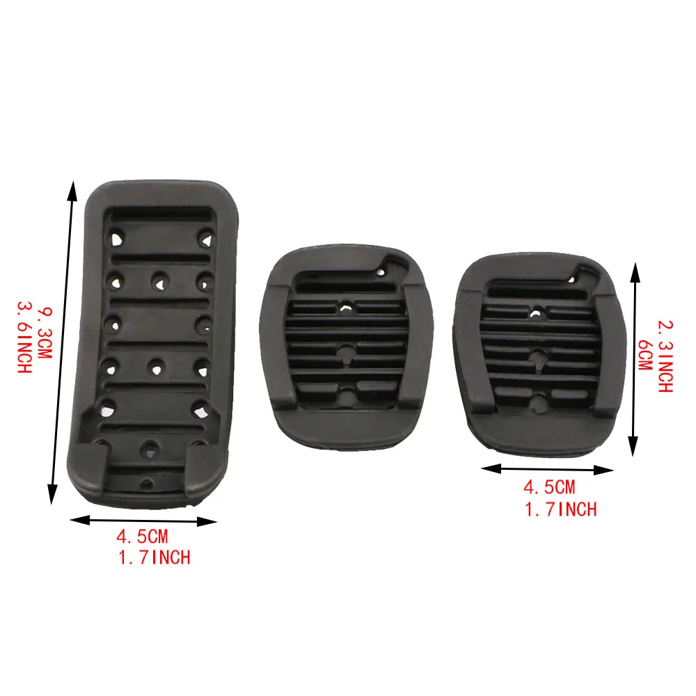 Cubiertas de pedales Volvo V40, XC40, C30 y C70 de acero inoxidable - imagen 4
