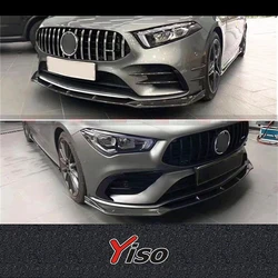Labio delantero de fibra de carbono para Mercedes CLA W118 2020-2021