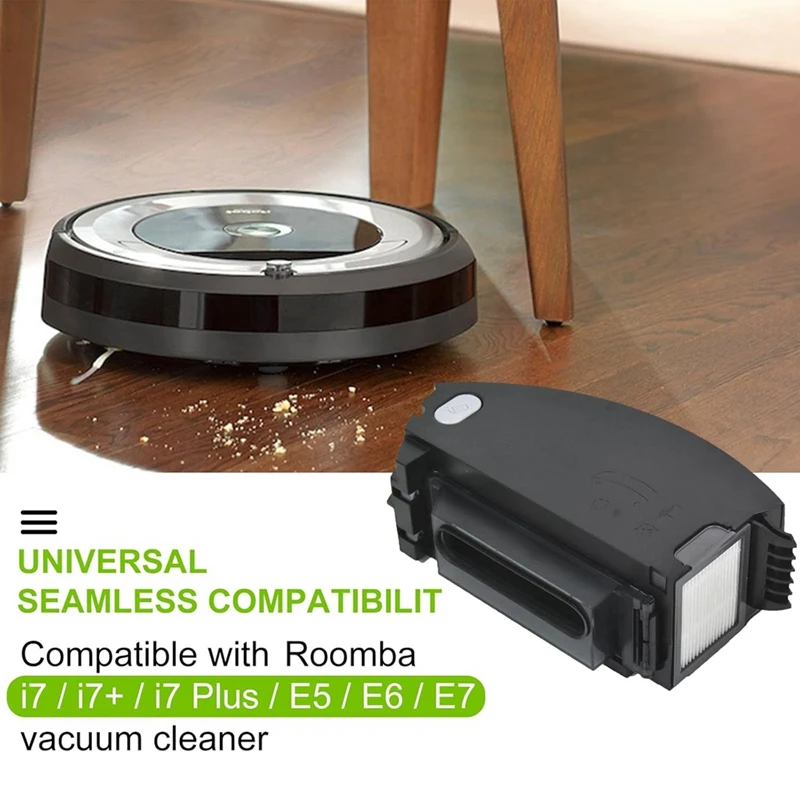 Depósito de polvo iRobot Roomba i3, i4, i6, i7, i8, e5, e6 y j7 - imagen 4