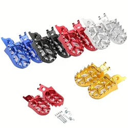 Estriberas universales CNC de aluminio para moto