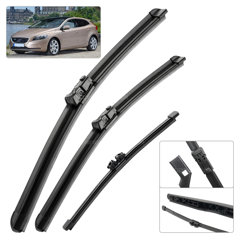 Kit escobillas limpiaparabrisas Volvo V40 2012-2019 - imagen 2