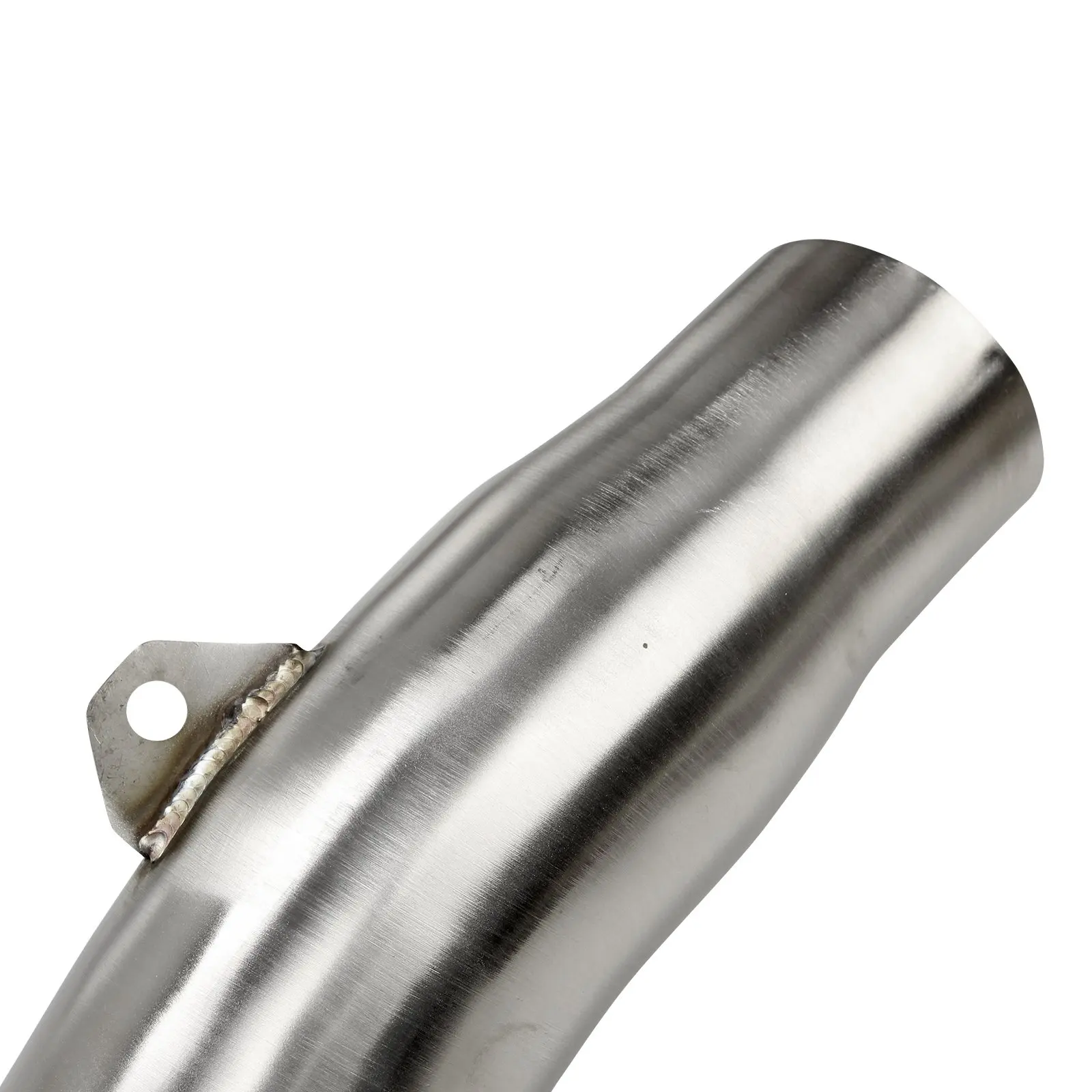Conjunto de escape de acero inoxidable pulido