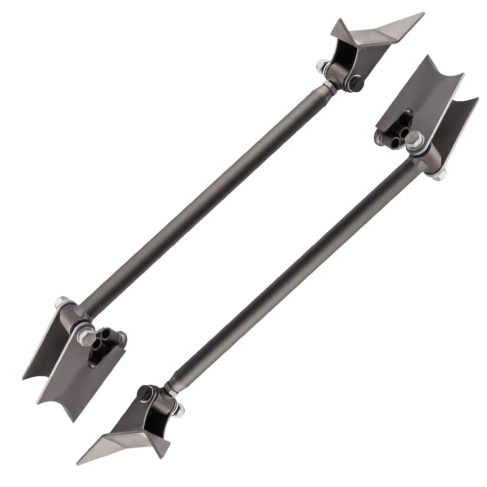 Universal Rear Triangulated 4 Link Kit Brackets 2500 1/2"npt Air Suspension Bags Weld On Triangulated 4 Link Suspension Kit - imagen 4