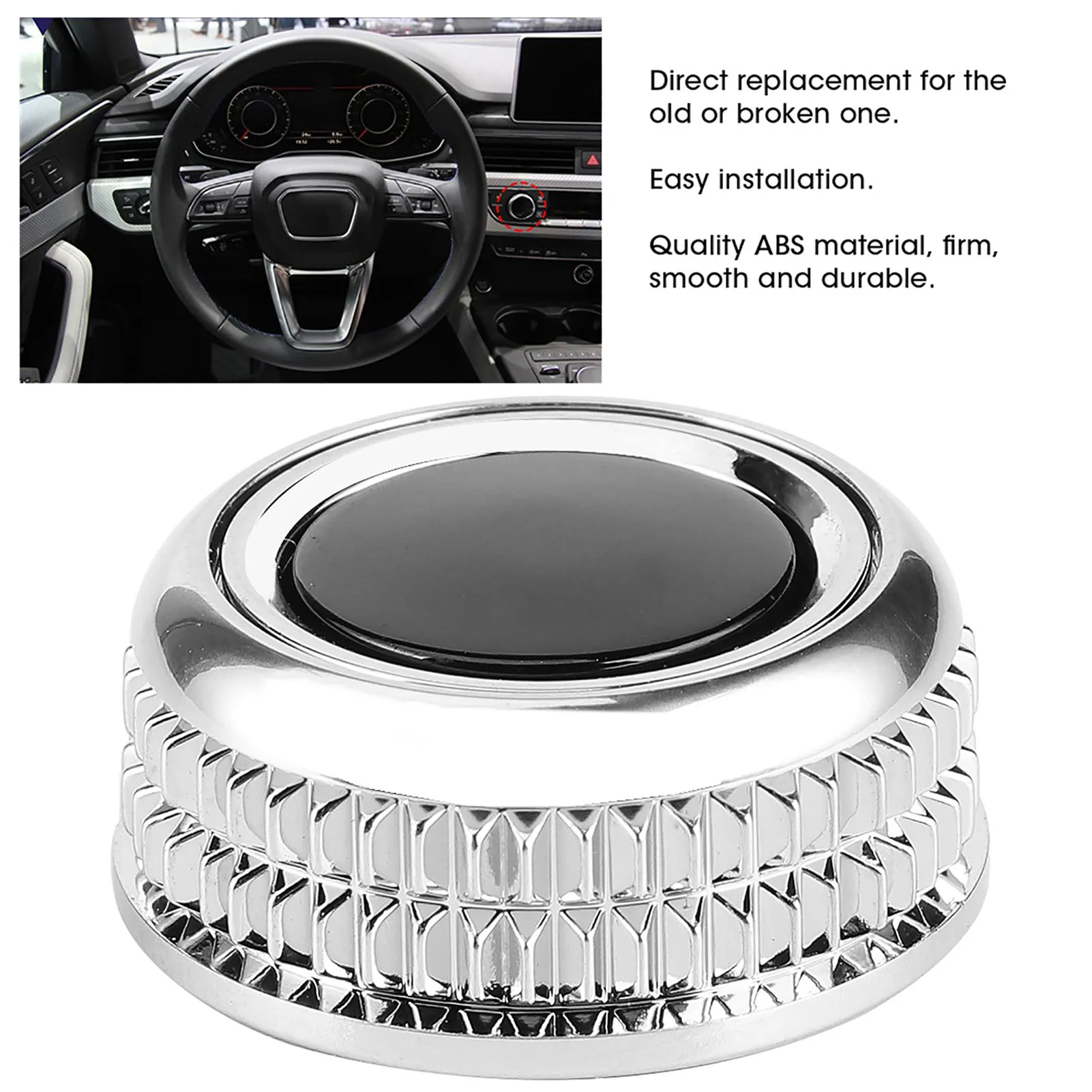 Perilla control volumen radio repuesto 8T0919070B para Audi A4 A5 Q5 - imagen 4
