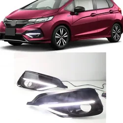 Luz diurna LED DRL impermeable Honda Fit/Jazz