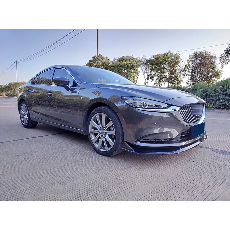 Difusor frontal Mazda 6 Atenza 2020-2021 con labio y placa protectora - imagen 2