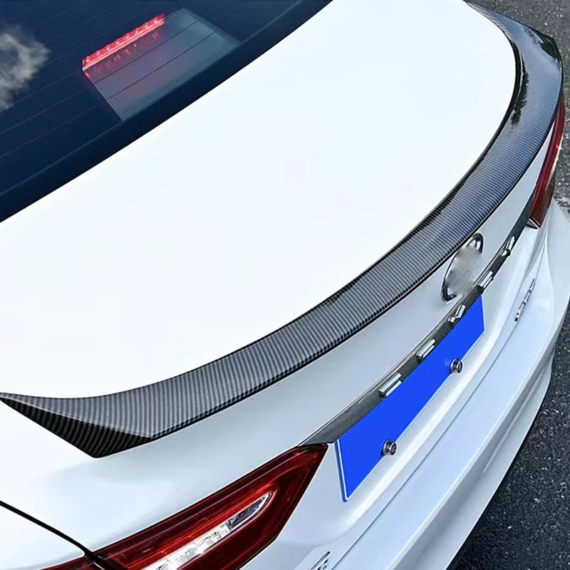 Alerón trasero deportivo Toyota Camry fibra carbono negro 2018-2022 - imagen 2
