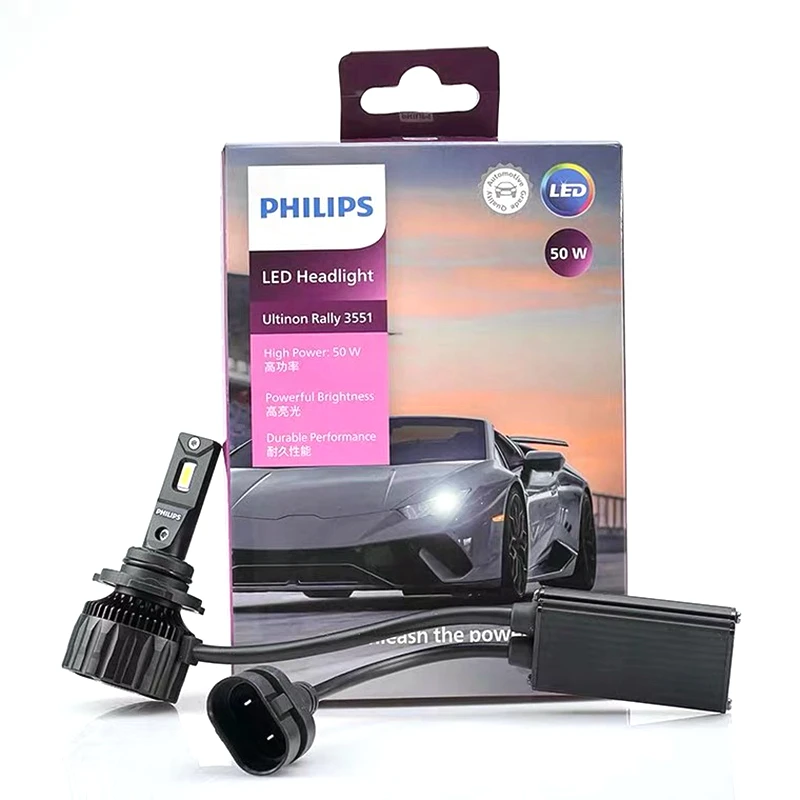 Bombilla LED Philips HIR2 9012 Ultinon Rally 6500 K