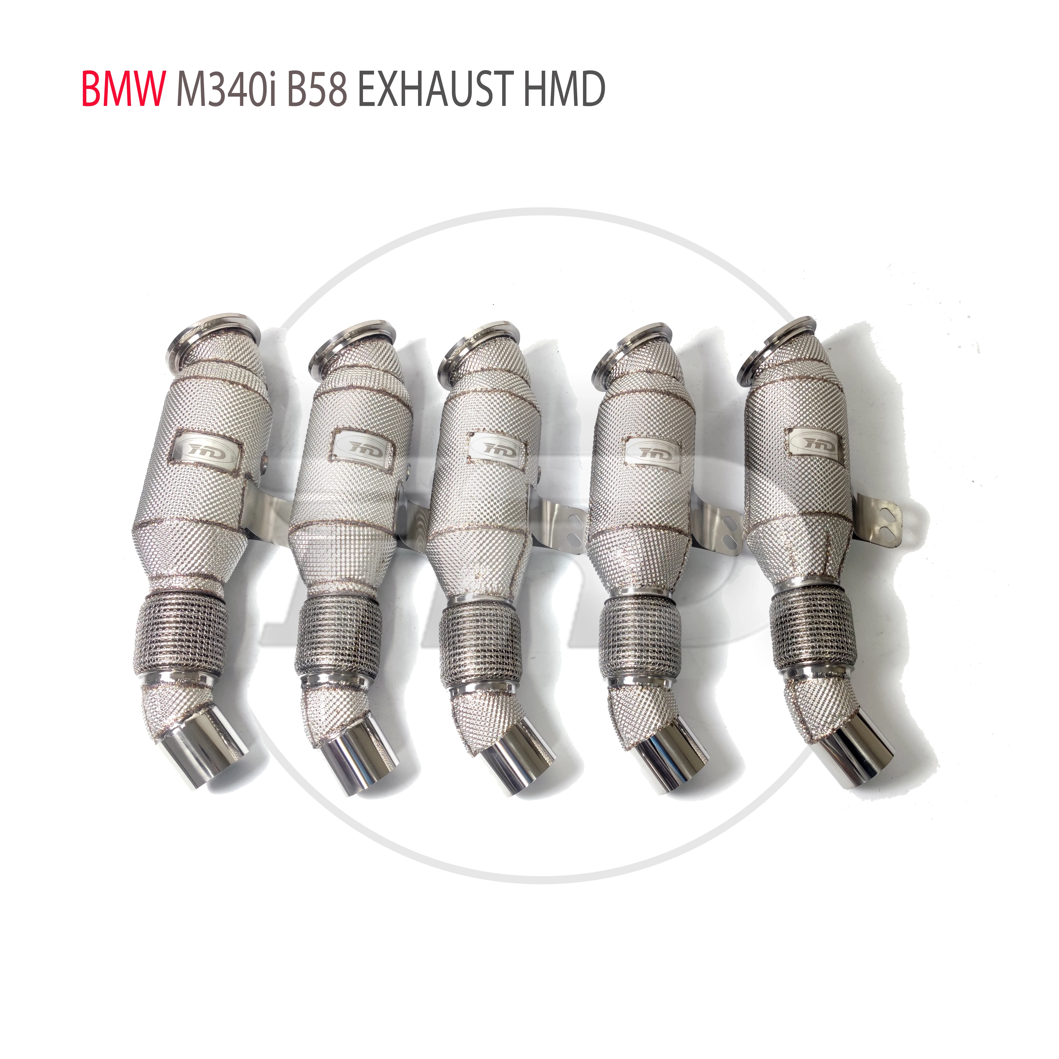Tubo de bajada alto flujo HMD para BMW M240i M340i M440i 540i LCI
