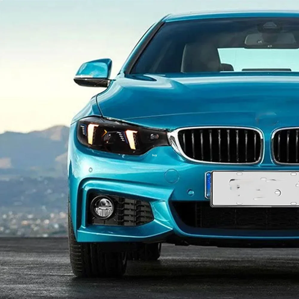Faros LED BMW Serie 4 F32/F82/F36 2013-2019 efecto bienvenida - imagen 3