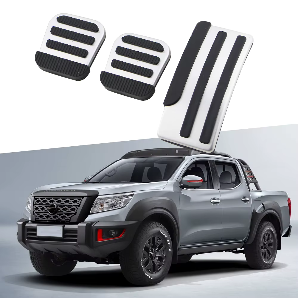Pedales de acero para Nissan Navara NP300, sin perforación - imagen 3