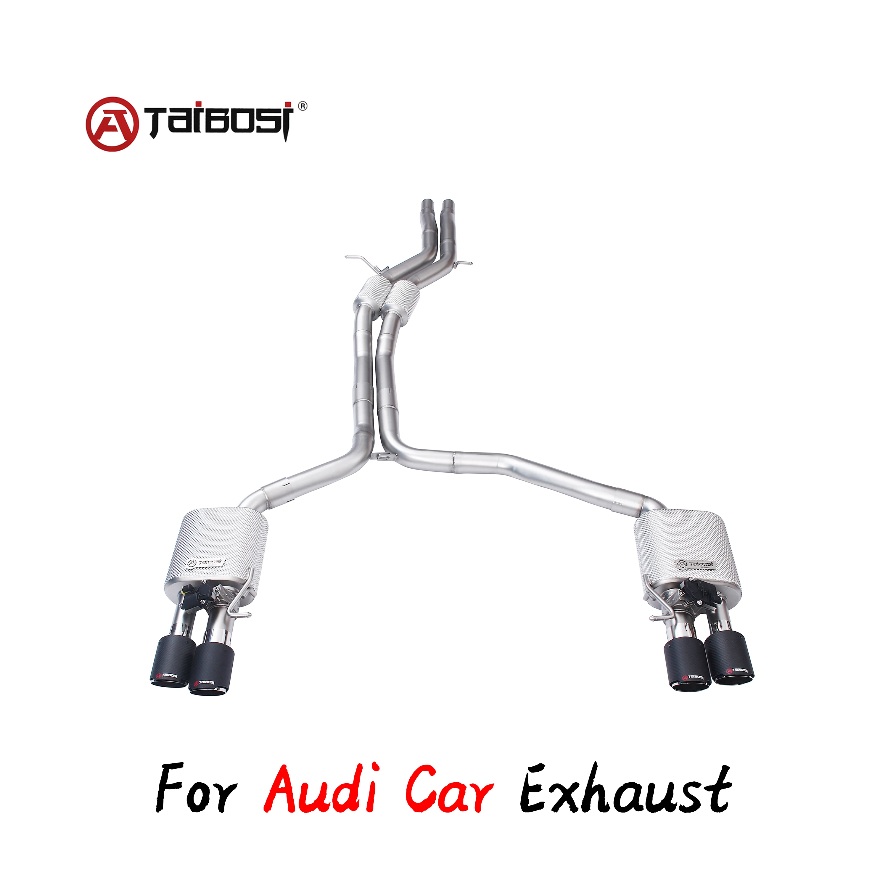 Escape catback Taibosi para Audi A3 A4 A5 – Sistema deportivo